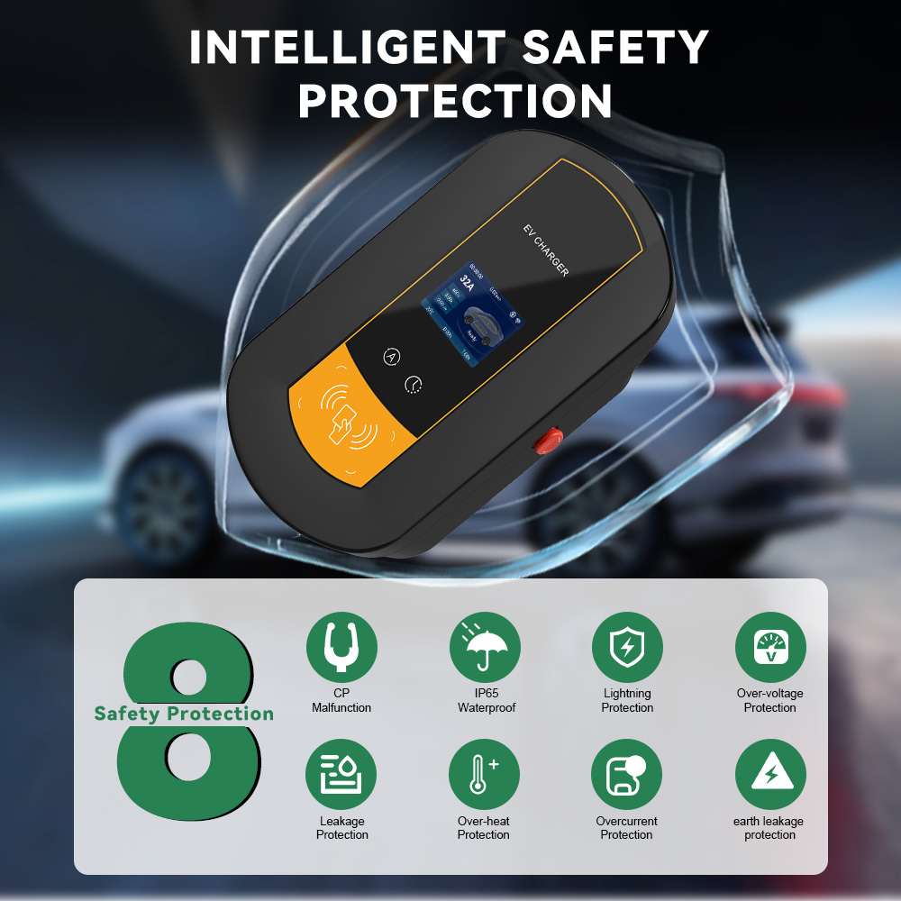 IPENGEN Type2 Зарядная станция – обзор и цена Wallbox Ev