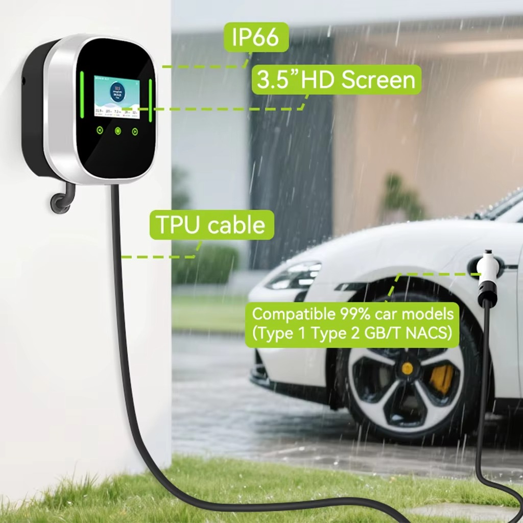 Умная зарядная станция для эле – обзор и цена Type 2 Charger