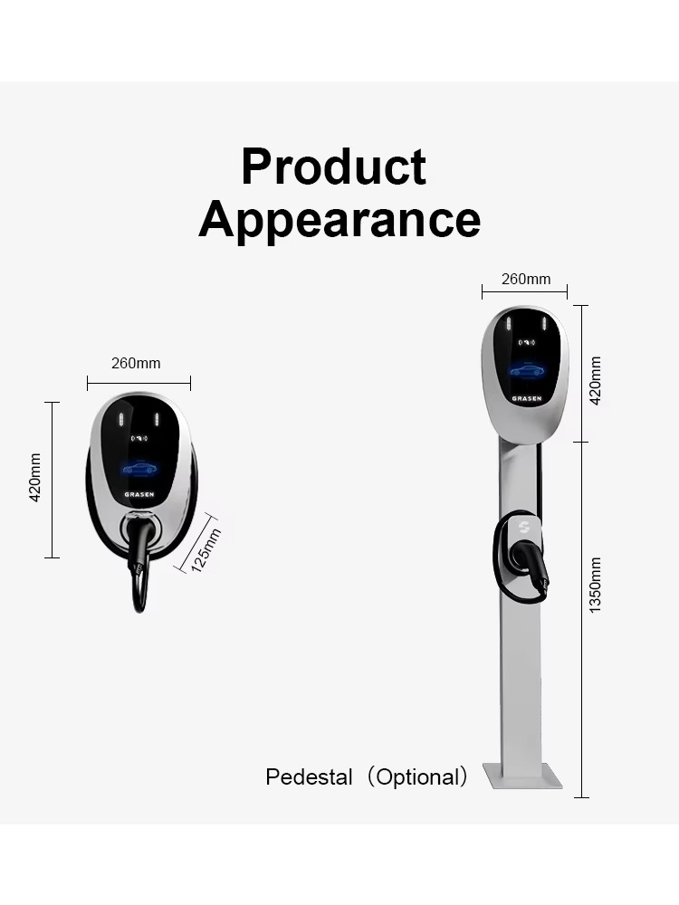 Домашняя зарядная станция для  – обзор и цена Type 2 Charger