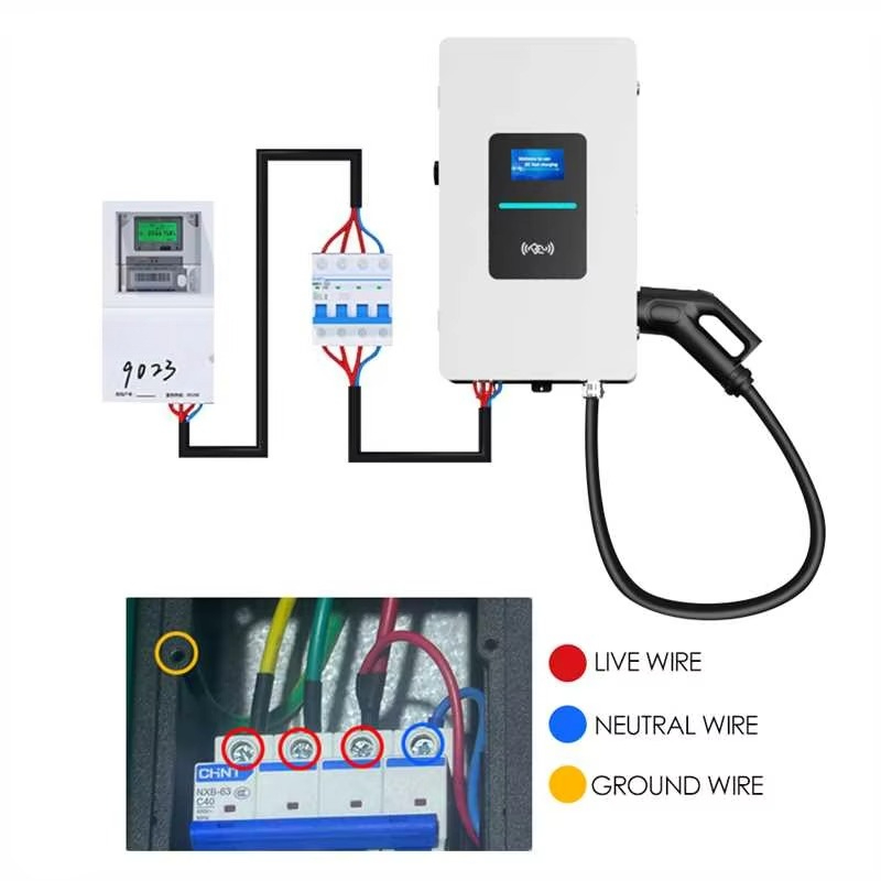 Зарядная станция RSCHG 20 кВт  – обзор и цена Fast Ev Charger