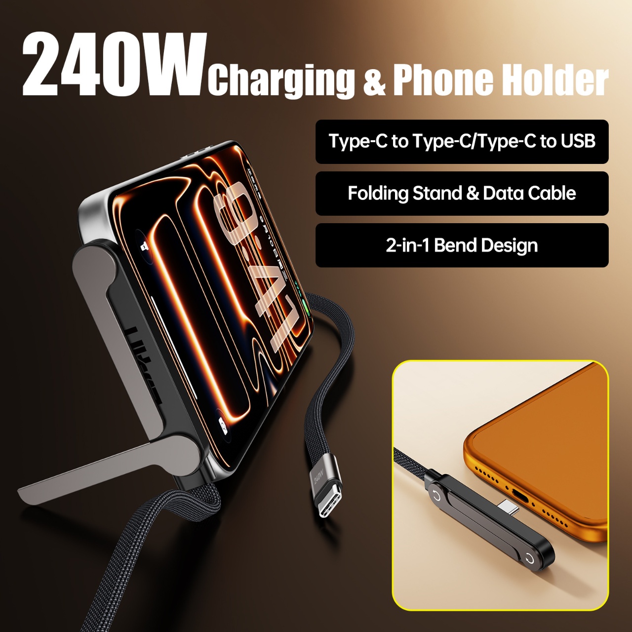 Кабель USB A - Type C с поддер – обзор и цена Ev Charger